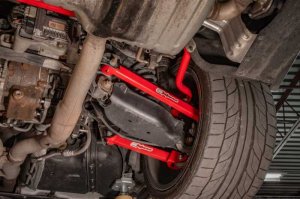 Chevrolet Camaro Sway Bars - Rear - UMI Performance - Non-Adjustable - Red - `16-`24